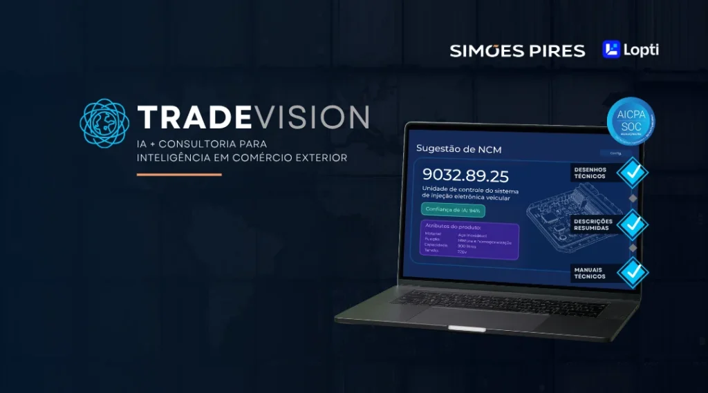 Foto TradeVision – IA + Consultoria para inteligência em Comércio Exterior