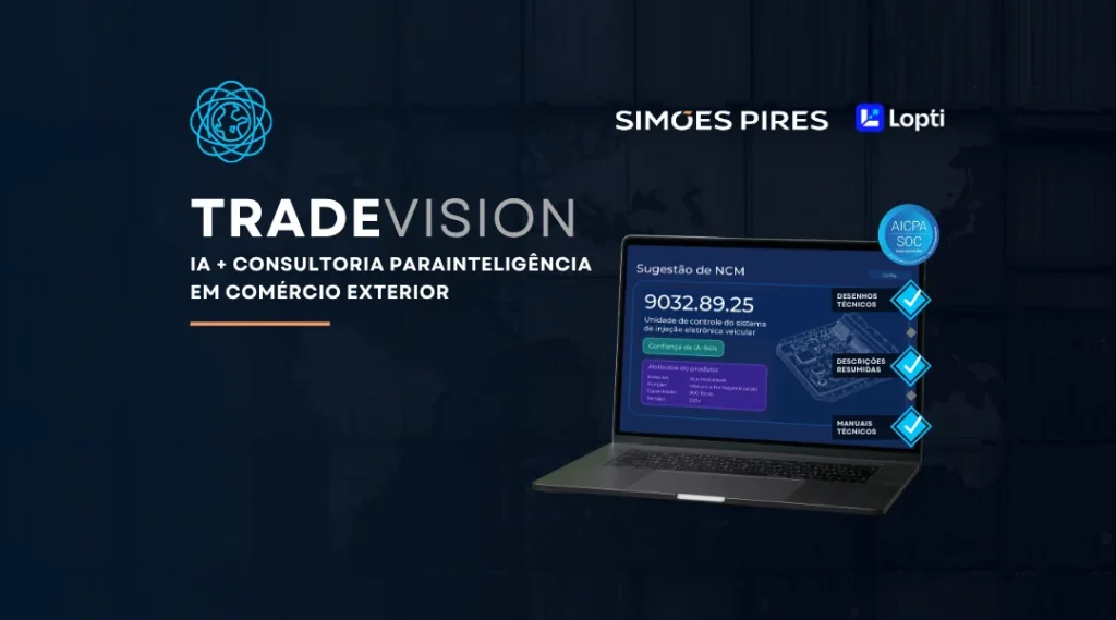 Foto TradeVision – IA + Consultoria para inteligência em Comércio Exterior